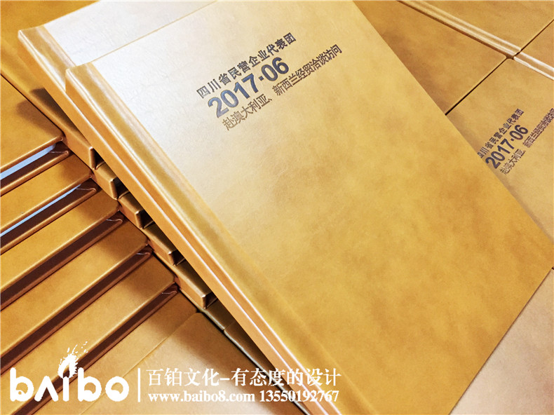 四川省民營企業(yè)代表出國考察紀(jì)念冊冊